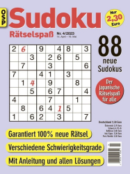 : Sudoku Rätselspaß - Nr.4 2023