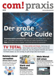 : Com! Praxis Magazin Der große Cpu Guide No 04 2023
