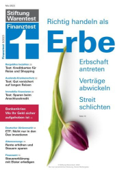 : Stiftung Warentest Finanztest Magazin No 05 Mai 2023
