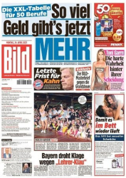 :  Bild Zeitung vom 24 April 2023