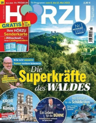 : Hörzu Fernsehzeitschrift No 18 vom 28  April 2023
