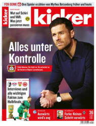 :  Kicker Sportmagazin No 36 vom 02 Mai 2023