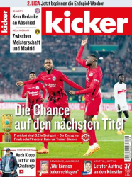 : Kicker Sportmagazin No 37 vom 04  Mai 2023
