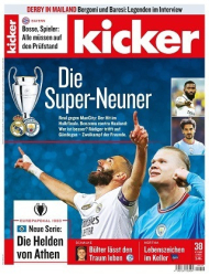 :  Kicker Sportmagazin No 38 vom 08 Mai 2023