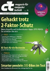 : c't Magazin für Computertechnik No 11 vom 06  Mai 2023
