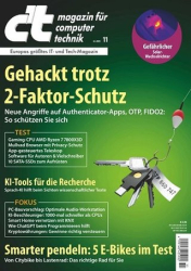 :  ct Magazin  für  Computertechnik No 11 vom 06 Mai 2023