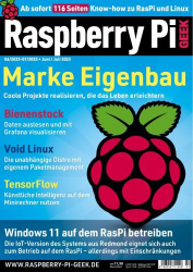 : Raspberry Pi Geek Magazin No 06-07 Juni Juli 2023
