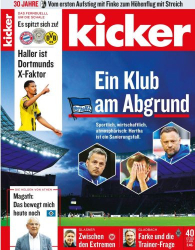 : Kicker Sportmagazin No 40 vom 15  Mai 2023
