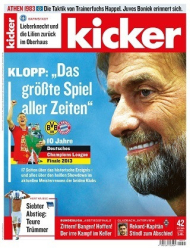 :  Kicker Sportmagazin No 42 vom 22 Mai 2023