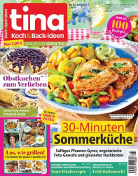 : Tina Koch und Backideen Magazin Juli No 07 2023
