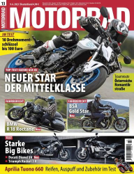 : Motorrad Magazin No 13 vom 09  Juni 2023
