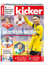 :  Kicker Sportmagazin No 47 vom 08 Juni 2023