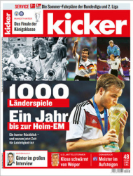 :  Kicker Sportmagazin No 48 vom 12 Juni 2023