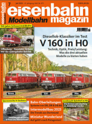 :  Eisenbahn Modellbahn Magazin Juli No 07 2023