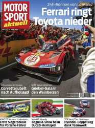 : Motorsport aktuell Magazin No 27 vom 14  Juni 2023
