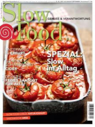 :  Slow Food Magazin Juli-September No 03,04 2023