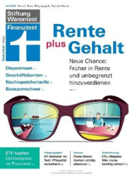 :  Stiftung Warentest Finanztest Magazin Juli No 07 2023