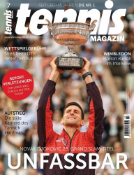 : Tennis Magazin No 07 Juli 2023
