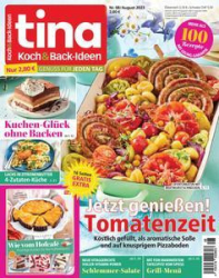 :  Tina Koch und Backideen Magazin August No 08 2023