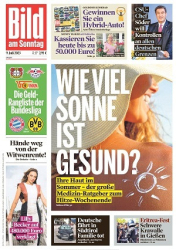 :  Bild am Sonntag vom 09 Juli 2023