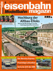 :  Eisenbahn Modellbahn Magazin August No 08 2023