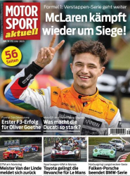 : Motorsport Aktuell Magazin No 31 vom 12  Juli 2023
