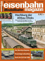 : Eisenbahn Modellbahn Magazin August No 08 2023
