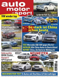 : Auto Motor und Sport Magazin No 16 vom 13  Juli 2023
