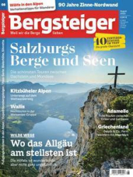 :  Bergsteiger Das Tourenmagazin August No 08 2023