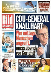 :  Bild am Sonntag vom 16 Juli 2023