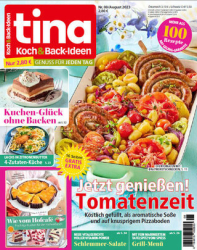 :  Tina Koch und Back Ideen Magazin No 08 2023