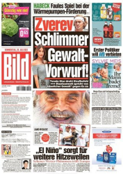 :  Bild Zeitung vom 20 Juli 2023