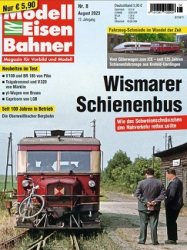 :  Modelleisenbahner Magazin No 08 2023