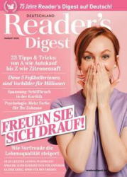 :  Readers Digest Magazin August No 08 2023