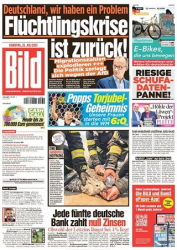 :  Bild Zeitung vom 25 Juli 2023