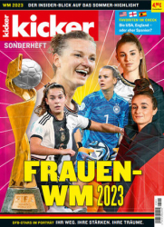 :  Kicker Magazin Sonderheft (Frauen WM) 2023