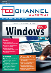 :  Tecchannel Compact Magazin August No 08 2023