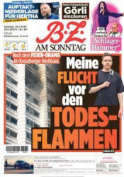 :  B.Z am Sonntag vom 30 Juli 2023