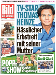 : Bild am Sonntag - 30. Juli 2023