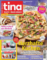 :  Tina Koch & Backideen Magazin September No 09 2023