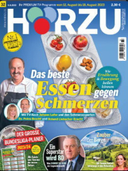 :  HÖRZU Fernsehzeitschrift No 32 vom 04 August 2023