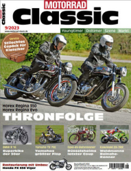 :  Motorrad Classic Magazin September No 09 2023