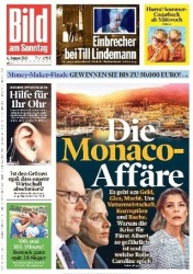 :  Bild am Sonntag vom 06 August 2023