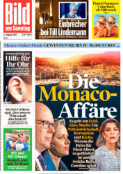 : Bild am Sonntag - 6. August 2023