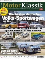 : Auto Motor und Sport Klassik Magazin September No 09 2023
