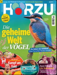 :  Hörzu Fernsehzeitschrift No 33 vom 11 August 2023