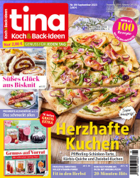 : Tina Koch und Back-Ideen Magazin No 09 2023
