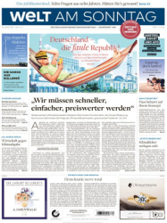 : WELT am SONNTAG - 19. August 2023