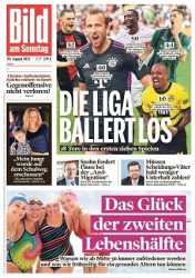 :  Bild am Sonntag vom 20 August 2023