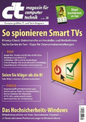 :  ct Magazin für Computertechnik No 20 vom 26 August 2023